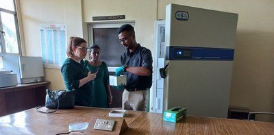 Prof. Ashley St. John's Visit To The Duke - Ruhuna Collaboration image 1