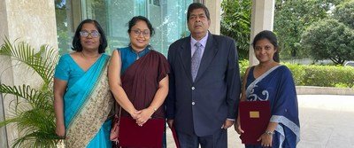 Congratulations to the Duke-Ruhuna team for being awarded with the President's awards! image 3