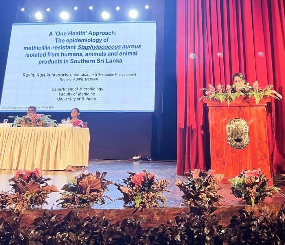 Congratulations to the 3 presenters who presented under the Duke-Ruhuna Collaborative Research Centre the findings at the FMAS 2024 image 3