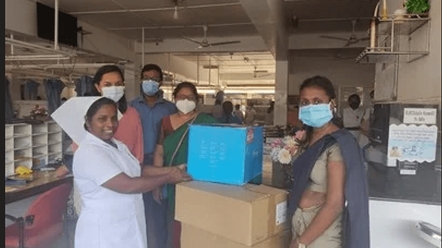 Donating Some Essential Medical Supplies to the Teaching Hospital Karapitiya